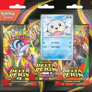 Pokémon TCG: Mega Evolution—Delta Reign Three-Booster Blister